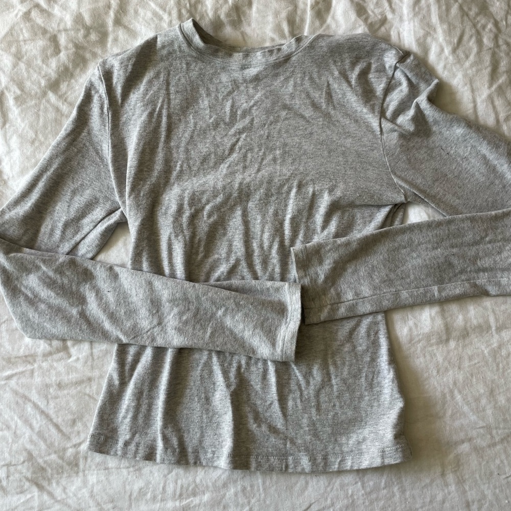 Skims cotton long sleeve T-shirt